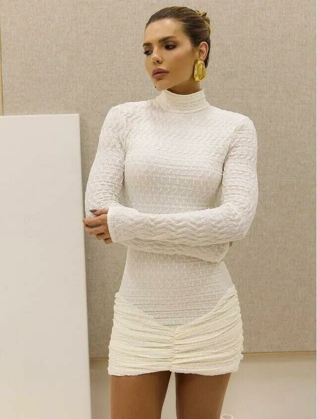 Imagem de Vestido Vânia Off White Cloude